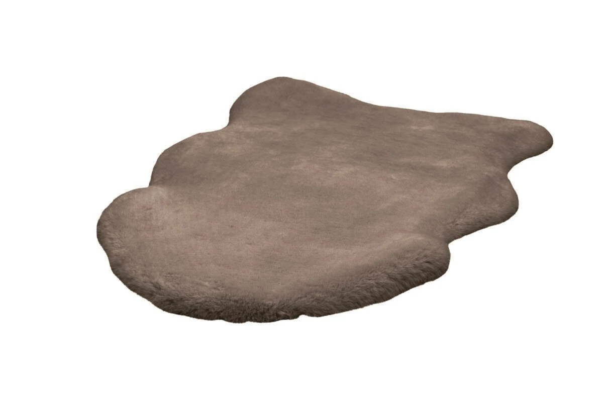 Teppich RABBIT LIGHT SHEEPSKIN 800 - taupe - 60x90 cm | Kunstfelle & Teppiche | Hochwertiger Schafsfell-Teppich 4 Teppich RABBIT LIGHT SHEEPSKIN 800 - taupe - 60x90 cm | Kunstfelle & Teppiche | Hochwertiger Schafsfell-Teppich – Bild 2
