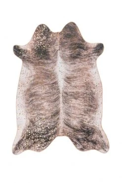 Teppich WESTERN 200 - gold-dunkelbraun - 130x170 cm | Kunstfelle/Teppiche & Läufer