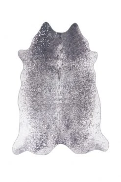 Teppich WESTERN 400 - silber-braun - 130x170 cm | Kunstfelle & Teppiche