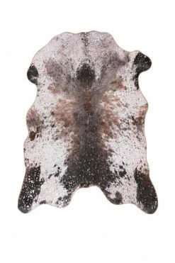 Teppich WESTERN 500 - silber-schwarz-braun - 130x170 cm | Kunstfelle/Teppiche & Läufer