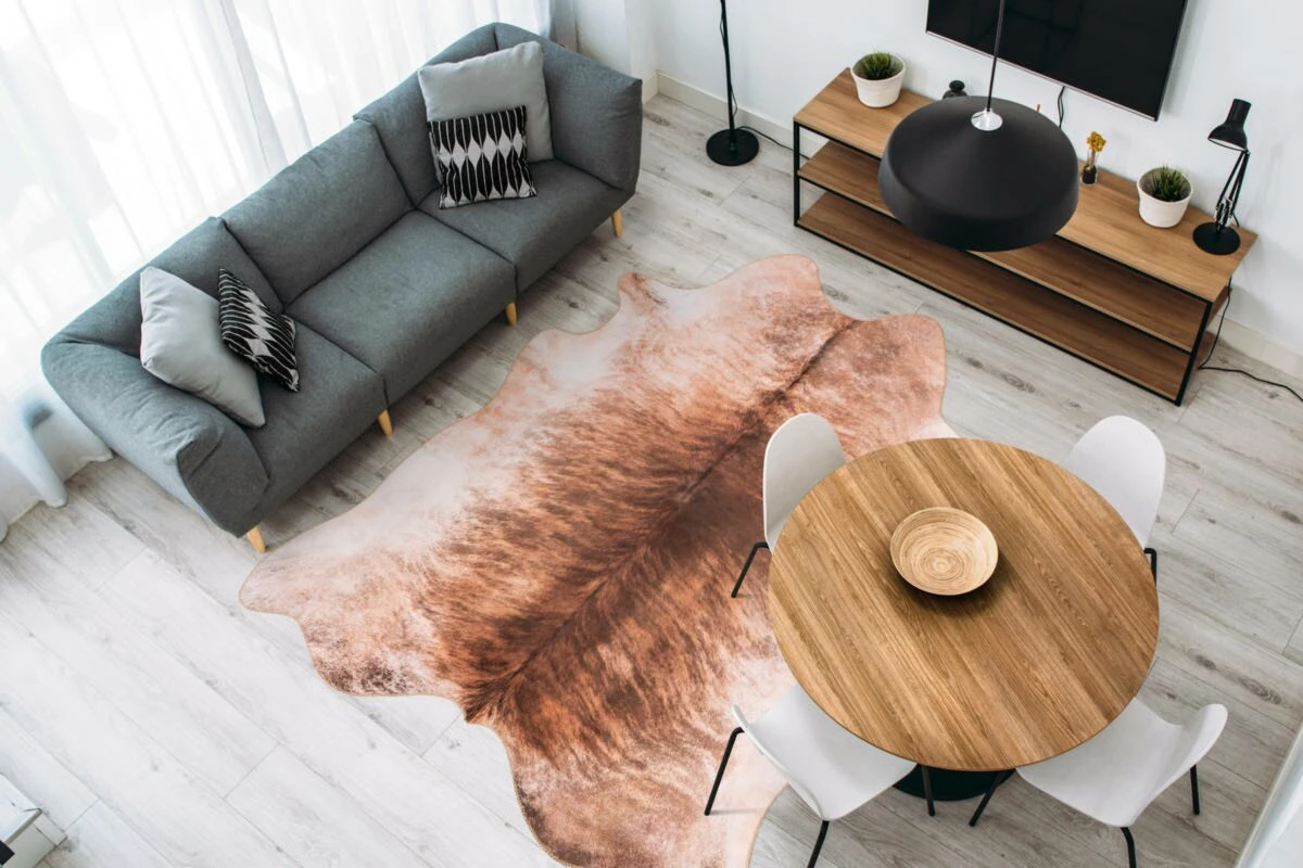 Teppich WESTERN 600 - hellbraun - 130x170 cm - Kunstfelle für stilvolle Räume 6 Teppich WESTERN 600 - hellbraun - 130x170 cm - Kunstfelle für stilvolle Räume – Bild 4