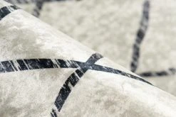 Teppich Sally 500 - Kurzflor in Elfenbein, Schwarz & Grau - 80 x 150 cm -Heimtextilien Verkäufe 9004738000 03 1600Wx1600H