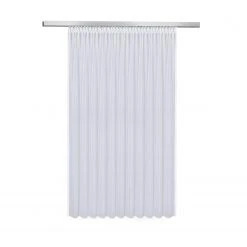 Store Weiße Transparente Gardine 450x175 cm - Elegante Lichtfilterung
