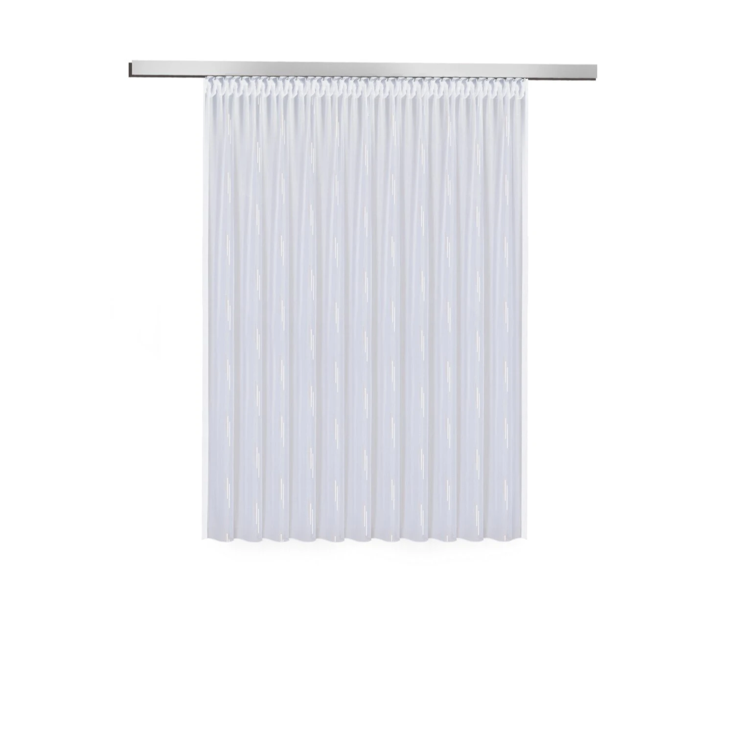 Store Transparente Gardine - Weiß-Beige - 450x150 cm 3 Store Transparente Gardine - Weiß-Beige - 450x150 cm