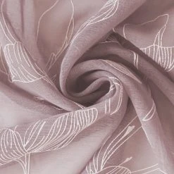 Ösenschal - Rosa-Weiß mit Blumenmuster - 140x235 cm - Transparente Gardine 9 Ösenschal - Rosa-Weiß mit Blumenmuster - 140x235 cm - Transparente Gardine -Heimtextilien Verkäufe 9004739600 04 1600Wx1600H