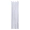 Schlaufenschal Weiß mit Streifen - Transparente Gardine 140x235 cm 1 Schlaufenschal Weiß mit Streifen - Transparente Gardine 140x235 cm -Heimtextilien Verkäufe 9004739800 1600Wx1600H