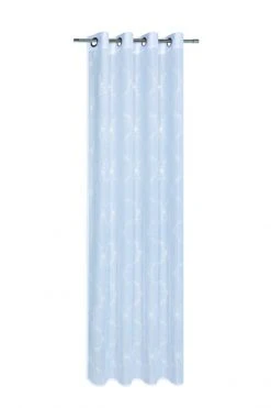 Ösenschal Weiß 140x245 cm - Transparente Gardine für ein elegantes Zuhause