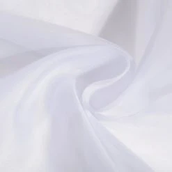 Weiße transparente Gardine Store - 600x245 cm - Elegant und lichtdurchlässig -Heimtextilien Verkäufe 9004741600 03 1600Wx1600H