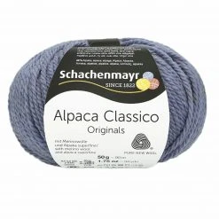 Handstrickgarn ALPACA CLASSICO - sky - 50g | Hochwertiges Strickgarn für alle Projekte