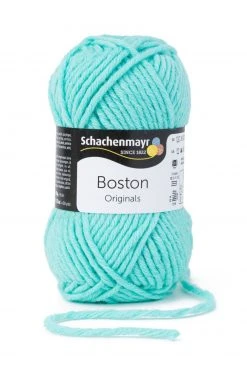 Handstrickgarn BOSTON - mint - 50g | Hochwertiges Garn für Häkeln & Stricken