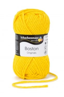 Handstrickgarn BOSTON - quitte - 50g | Hochwertiges Häkelgarn & Strickgarn