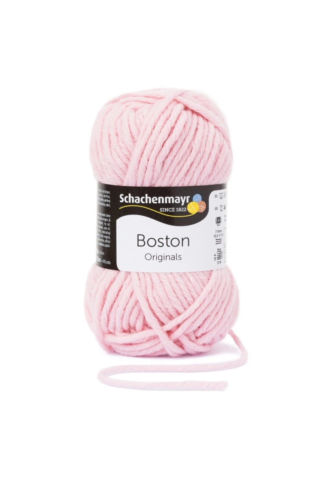 Handstrickgarn BOSTON - Rosa - 50g - Hochwertiges Häkelgarn & Strickgarn 3 Handstrickgarn BOSTON - Rosa - 50g - Hochwertiges Häkelgarn & Strickgarn