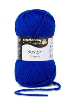 Handstrickgarn BOSTON - royal - 50g | Premium Häkel- & Strickgarn