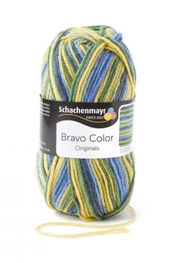 Handstrickgarn BRAVO COLOR - Barcelona Color - 50g | Hochwertiges Häkelgarn & Strickgarn