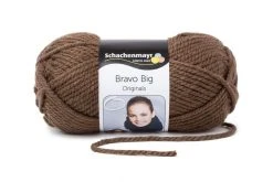 Handstrickgarn BRAVO BIG - Taupe - 200g | Hochwertiges Häkelgarn & Strickgarn