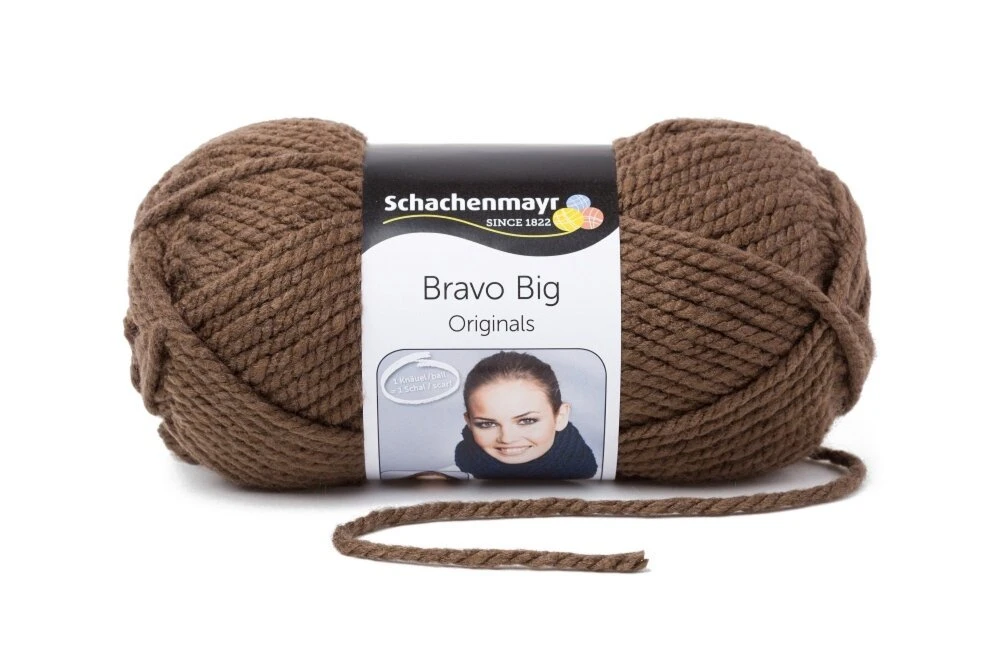 Handstrickgarn BRAVO BIG - Taupe - 200g | Hochwertiges Häkelgarn & Strickgarn 3 Handstrickgarn BRAVO BIG - Taupe - 200g | Hochwertiges Häkelgarn & Strickgarn