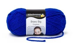 Handstrickgarn BRAVO BIG - Royal - 200g | Hochwertiges Häkelgarn & Strickgarn