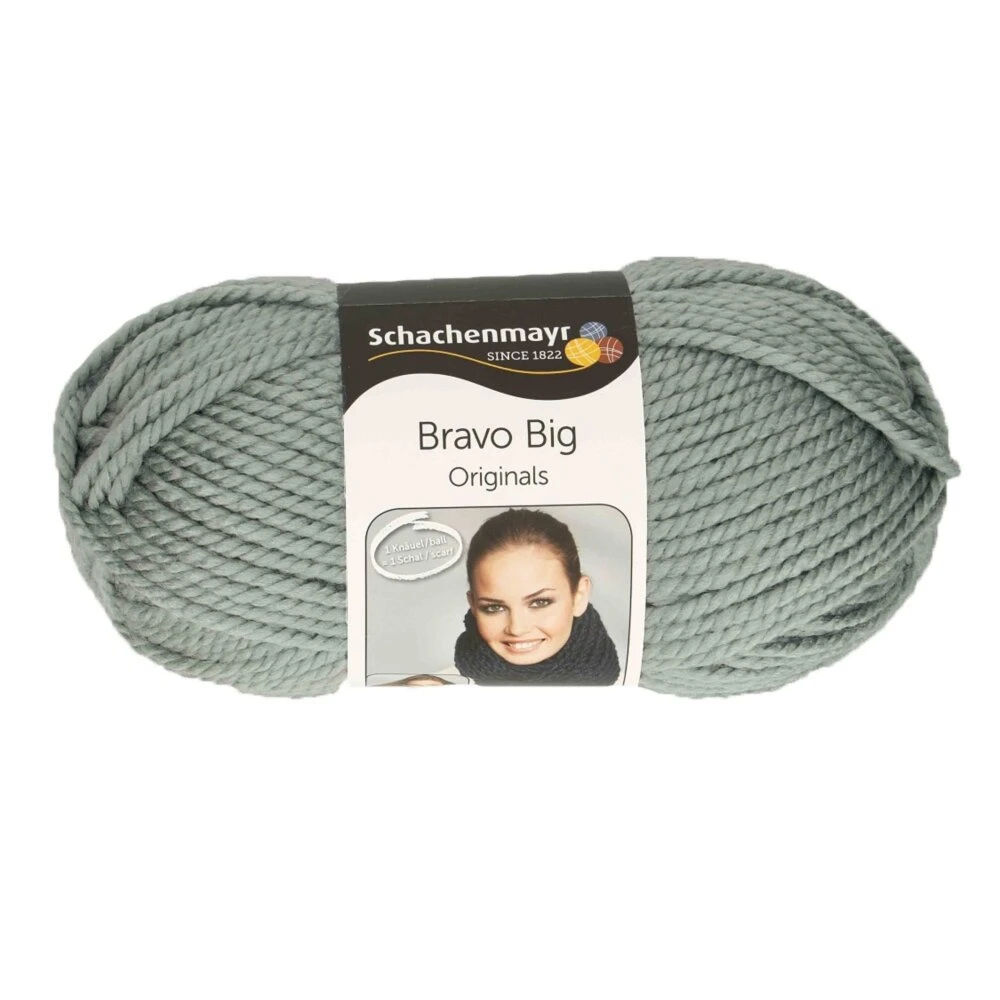 Handstrickgarn BRAVO BIG - Aqua - 200g | Hochwertiges Garn zum Stricken & Häkeln 3 Handstrickgarn BRAVO BIG - Aqua - 200g | Hochwertiges Garn zum Stricken & Häkeln