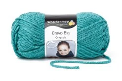 Handstrickgarn BRAVO BIG - gletscher - 200g | Hochwertiges Strickgarn für kreative Projekte
