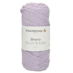 Handstrickgarn BRAVO QUICK & EASY - Lavendel - 100g | Häkelgarn & Strickgarn