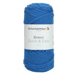 Handstrickgarn BRAVO QUICK & EASY - iris - 100g | Schnell & Einfach | Häkelgarn & Strickgarn