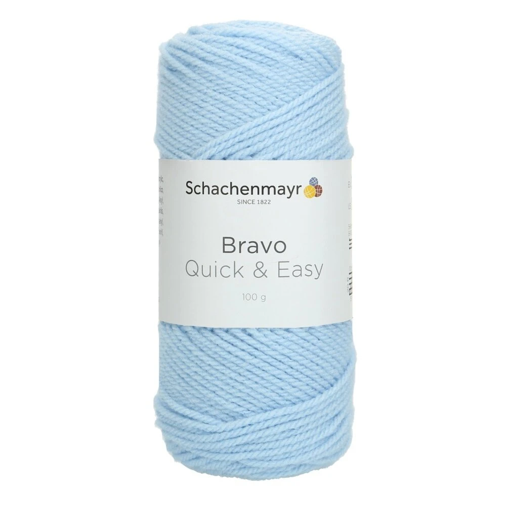 Handstrickgarn BRAVO QUICK & EASY - glacier - 100g | Häkelgarn & Strickgarn für schnelle Projekte 3 Handstrickgarn BRAVO QUICK & EASY - glacier - 100g | Häkelgarn & Strickgarn für schnelle Projekte