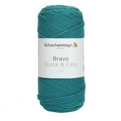 Handstrickgarn BRAVO QUICK & EASY - Aqua - 100g | Häkelgarn & Strickgarn