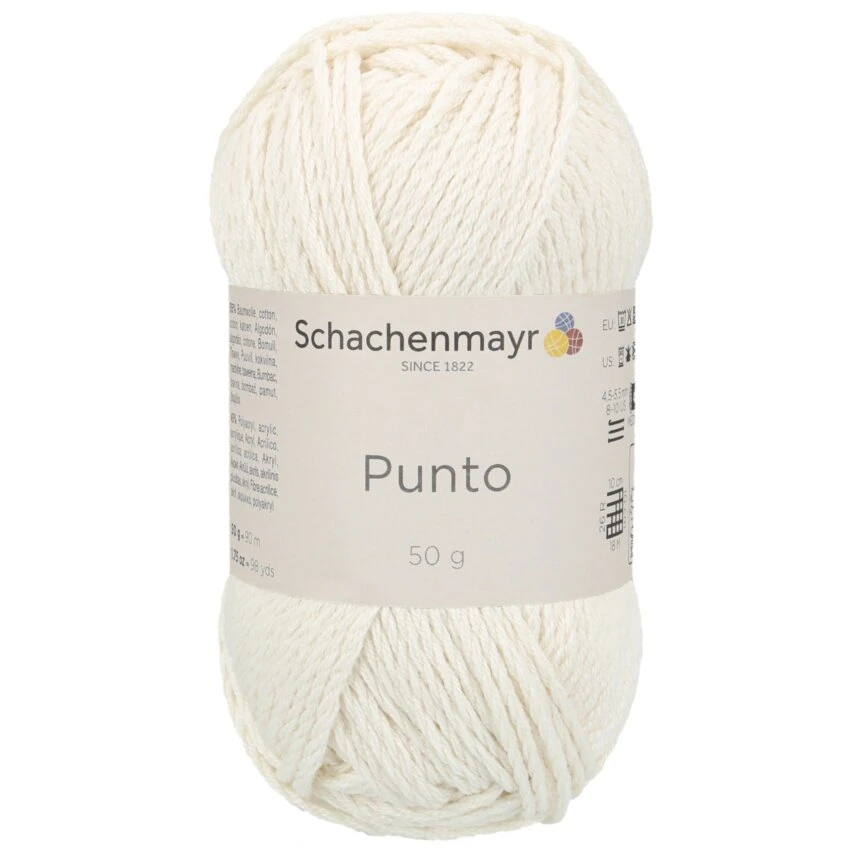 Handstrickgarn PUNTO - natur - 50g | Hochwertiges Häkelgarn & Strickgarn 3 Handstrickgarn PUNTO - natur - 50g | Hochwertiges Häkelgarn & Strickgarn