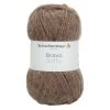 Handstrickgarn BRAVO SOFTY - Holz Meliert - 50g | Weiches Häkelgarn & Strickgarn