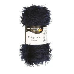 Handstrickgarn BRAZILIA - Midnight - 50g | Hochwertiges Häkelgarn & Strickgarn | Nähen, Stricken & Häkeln