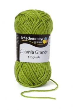Handstrickgarn CATANIA GRANDE - apfel - 50g | Hochwertiges Häkelgarn & Strickgarn