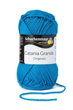 Handstrickgarn CATANIA GRANDE - Lagune - 50g | Hochwertiges Häkelgarn & Strickgarn