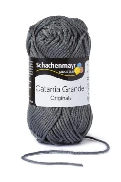 Handstrickgarn CATANIA GRANDE - Stein - 50g | Hochwertiges Häkelgarn & Strickgarn