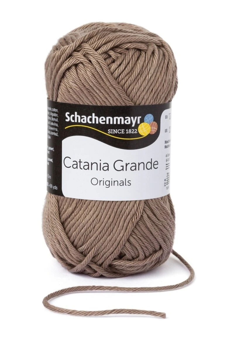 Handstrickgarn CATANIA GRANDE - taupe - 50g | Hochwertiges Häkelgarn & Strickgarn 3 Handstrickgarn CATANIA GRANDE - taupe - 50g | Hochwertiges Häkelgarn & Strickgarn