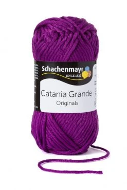 Handstrickgarn CATANIA GRANDE - Clematis - 50g | Hochwertiges Häkelgarn & Strickgarn