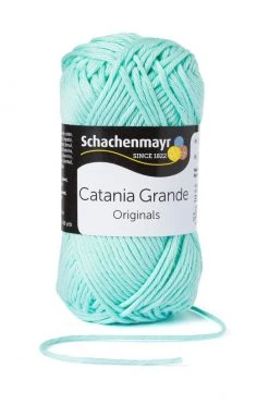 Handstrickgarn CATANIA GRANDE - mint - 50g | Hochwertiges Häkelgarn & Strickgarn