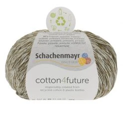 Handstrickgarn COTTON 4FUTURE - avocado - 50g | Hochwertiges Baumwollgarn für Stricken & Häkeln