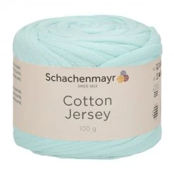 Handstrickgarn COTTON JERSEY - Mint - 100g | Hochwertiges Strickgarn für kreative Projekte