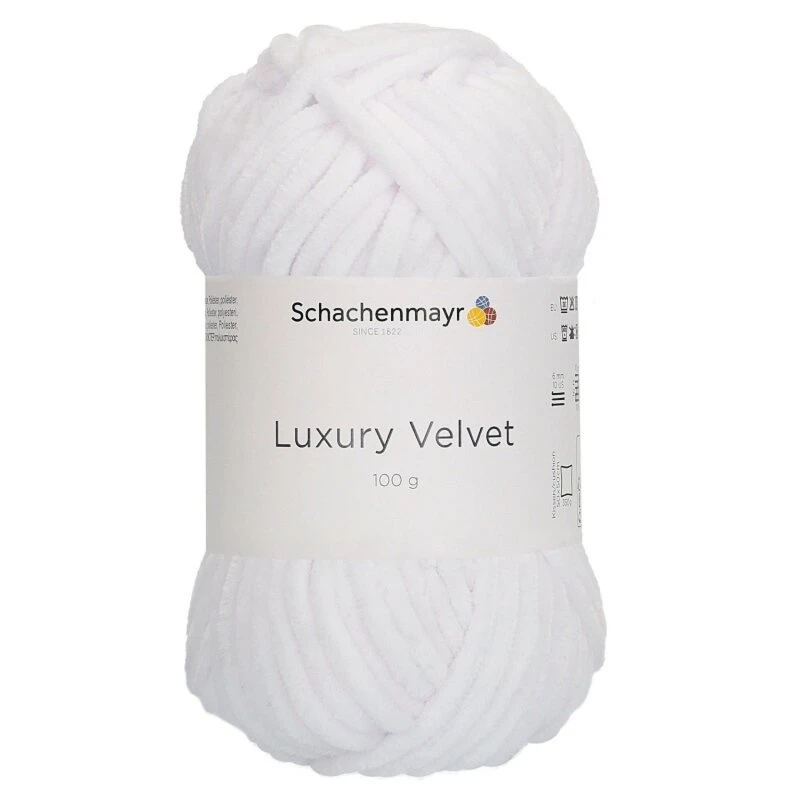 Handstrickgarn LUXURY VELVET polar-bear - 100g | Premium Häkelgarn & Strickgarn 3 Handstrickgarn LUXURY VELVET polar-bear - 100g | Premium Häkelgarn & Strickgarn