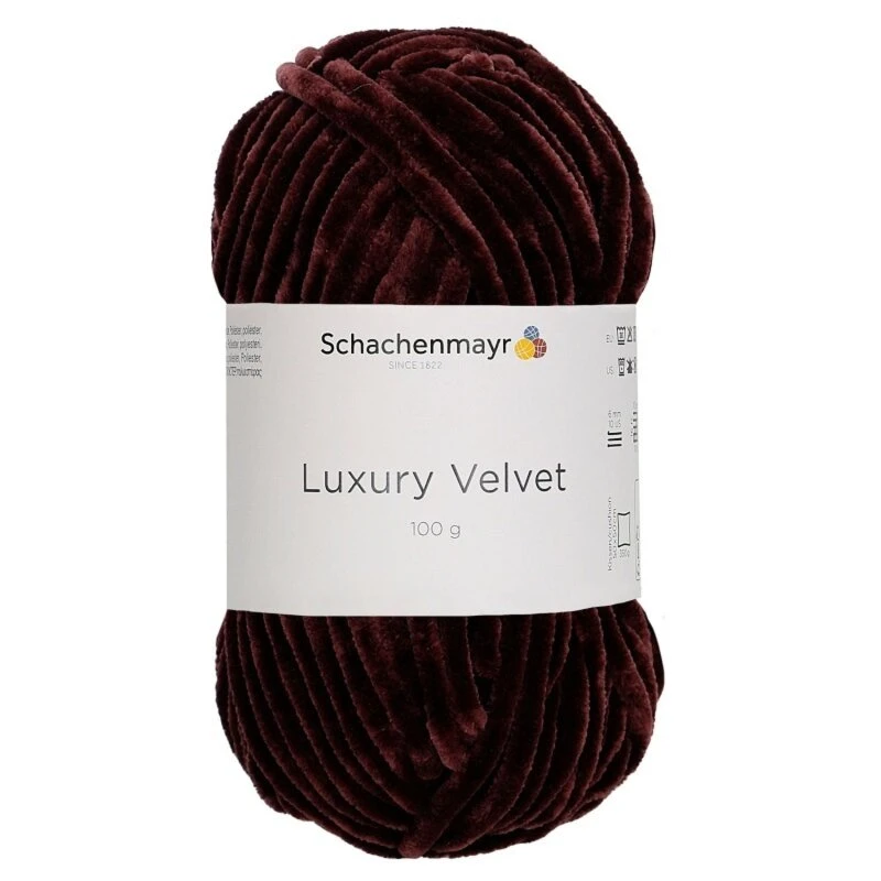 Handstrickgarn LUXURY VELVET - bear - 100g | Weiches Häkelgarn & Strickgarn 3 Handstrickgarn LUXURY VELVET - bear - 100g | Weiches Häkelgarn & Strickgarn