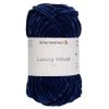 Handstrickgarn LUXURY VELVET - Navy - 100g | Weiches Häkelgarn & Strickgarn für kreative Projekte -Heimtextilien Verkäufe 9004797600 1600Wx1600H