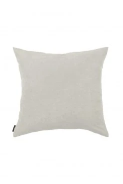 2er-Set Kissenhüllen mit Reißverschluss 50x50 cm – Silbergrau – Sofakissenbezüge