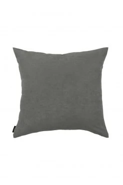 2er-Pack Kissenbezüge mit Reißverschluss - Anthrazit - 40x40 cm - Hochwertige Sofakissenbezüge