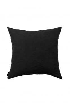 2er-Pack Kissenbezüge mit Reißverschluss - Schwarz - 40x40 cm - Hochwertige Sofakissenbezüge