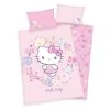 Bio-Flanell-Bettwäsche HELLO KITTY - Rosa, 100x135 cm, Kinderbettwäsche 1 Bio-Flanell-Bettwäsche HELLO KITTY - Rosa, 100x135 cm, Kinderbettwäsche -Heimtextilien Verkäufe 9004828900 1600Wx1600H