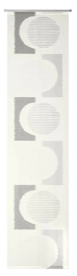 Schiebevorhang dunkelgrau-hellgrau 60x245 cm | Moderne Raumaufteilung | Gardinen & Vorhänge