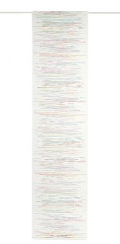 Schiebevorhang weiß-bunt 60x245 cm - Moderner Raumteiler für Zuhause