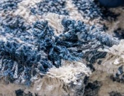 Teppich TOP SHAG 2 - Flauschiger Shaggyteppich in Blau, 91x66 cm -Heimtextilien Verkäufe 9004894600 04 1600Wx1600H