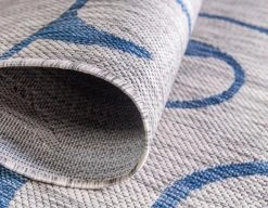 OUTDOOR BEAUTIES In-/Outdoor-Teppich hellgrau Ø 122 cm - wetterfest & pflegeleicht -Heimtextilien Verkäufe 9004897800 04 1600Wx1600H