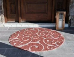 In-/Outdoor-Teppich OUTDOOR BEAUTIES - rostrot - Ø 122 cm - robuster & wetterfester Teppich für Garten, Terrasse & Balkon 8 In-/Outdoor-Teppich OUTDOOR BEAUTIES - rostrot - Ø 122 cm - robuster & wetterfester Teppich für Garten, Terrasse & Balkon -Heimtextilien Verkäufe 9004898400 03 1600Wx1600H